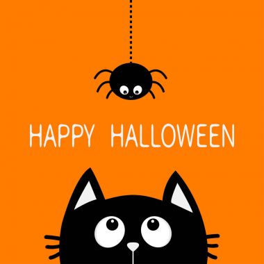 Mutlu Cadılar Bayramı Kartı