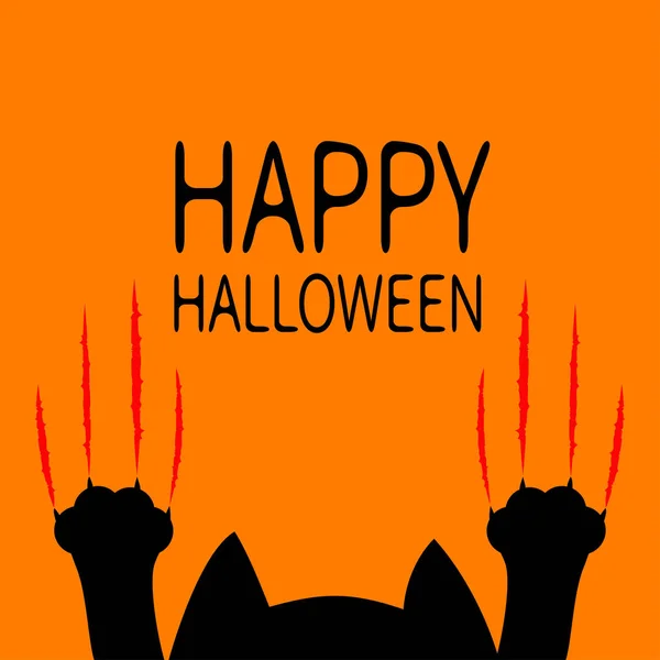 Feliz tarjeta de Halloween — Archivo Imágenes Vectoriales