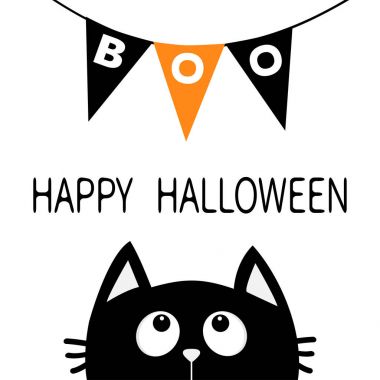 Mutlu Cadılar Bayramı Kartı