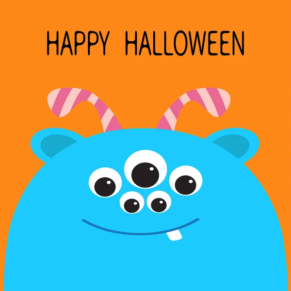 Szczęśliwego Halloween Card — Wektor stockowy