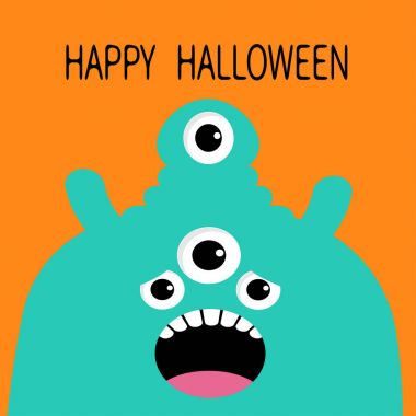 Mutlu Cadılar Bayramı Kartı