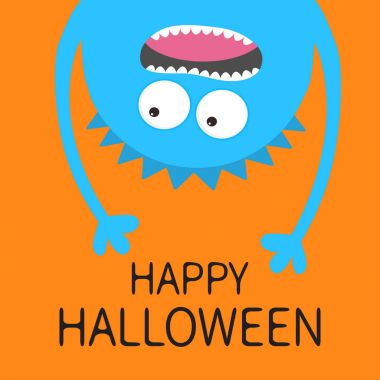 Mutlu Cadılar Bayramı Kartı