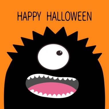 Mutlu Cadılar Bayramı Kartı