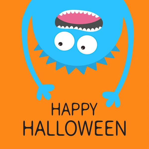 Happy Halloween Karte — Stockvektor