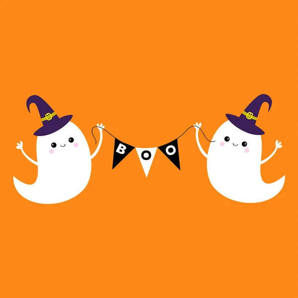 Gelukkige Halloween kaart — Stockvector