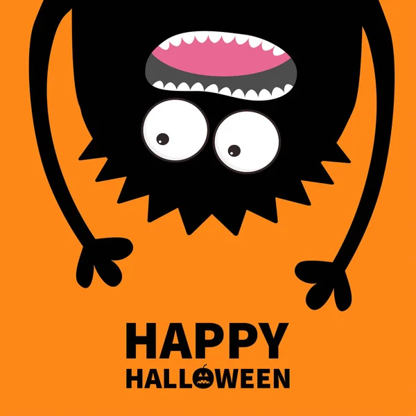 Szczęśliwego Halloween Card — Wektor stockowy