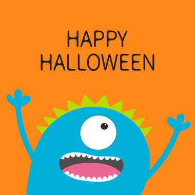 Mutlu Cadılar Bayramı Kartı