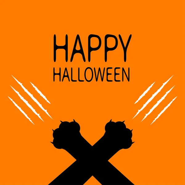 Happy Halloween card template — стоковый вектор