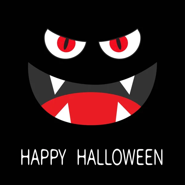 Happy Halloween card template — Stock Vector