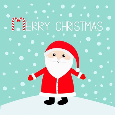  Noel Baba giyen kırmızı şapka