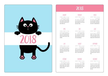 Cep takvim 2018 yıl