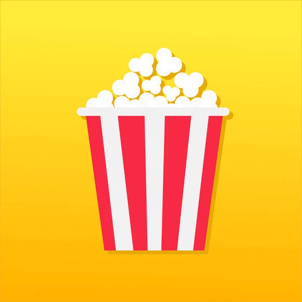 Popcorn vak pictogram — Stockvector
