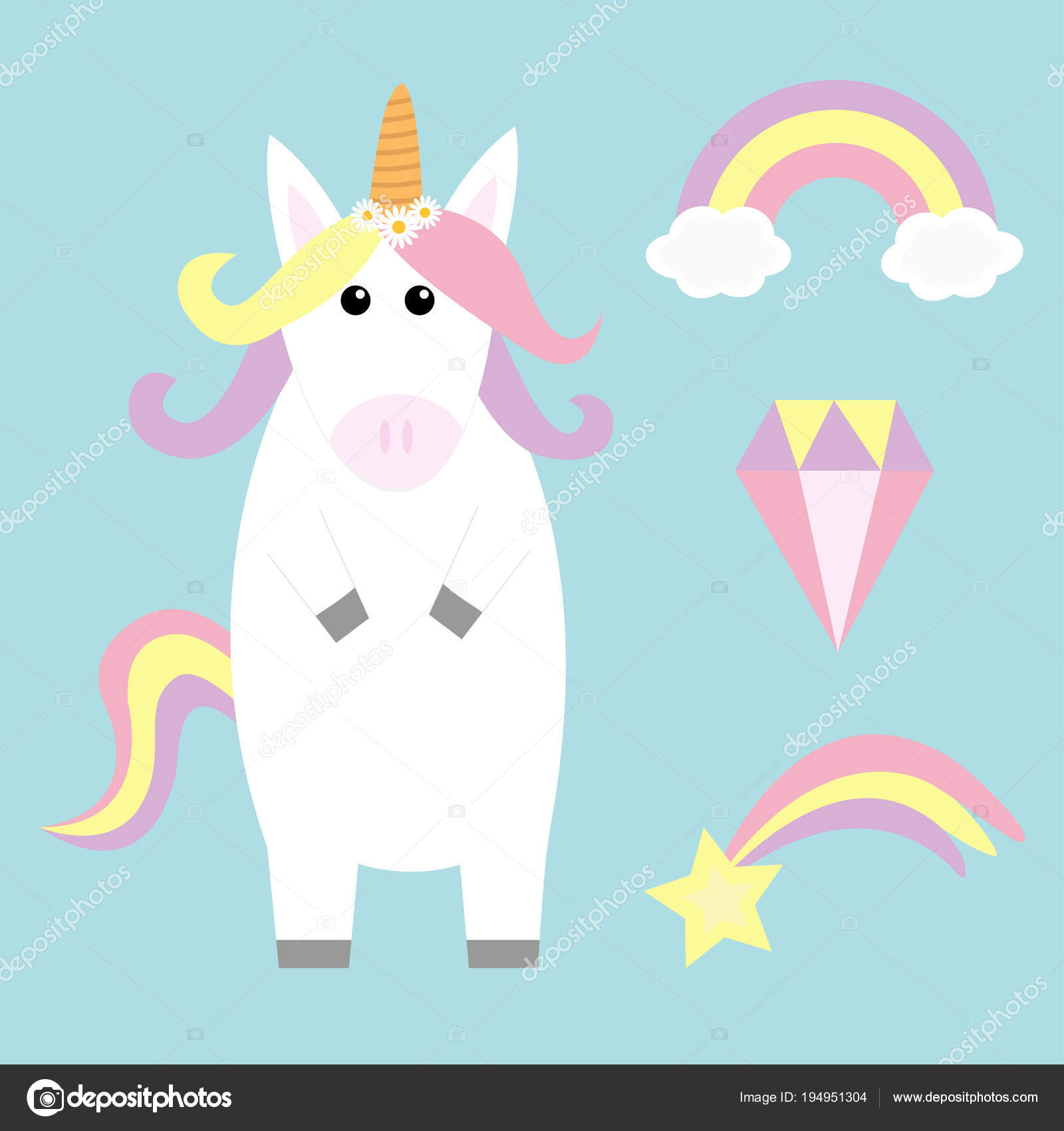 50 素晴らしいキャラクター パステル ユニコーン 可愛い イラスト 最高の動物画像