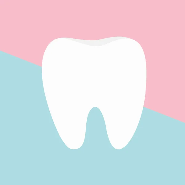 Zdravý zub ikona — Stockový vektor