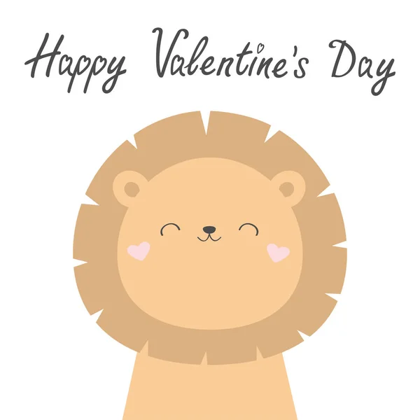 Happy Valentines Day. Koala bear face head. Cute kawaii animal. Cute cartoon funny baby character. Kids print for poster, t-shirt. Love heart. Scandinavian style. Flat design. White background. — Stok Vektör