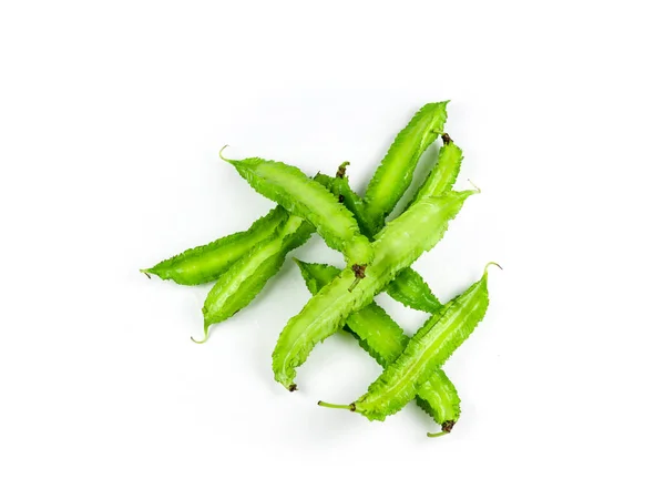 Feijão Alado Sobre Fundo Branco Isolado Legumes Para Comer Com — Fotografia de Stock