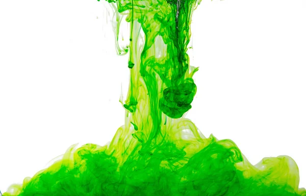 Kleurstoffen Water Oplosbaarheid Van Kleur Water Aquarel Inkt Water Abstracte — Stockfoto