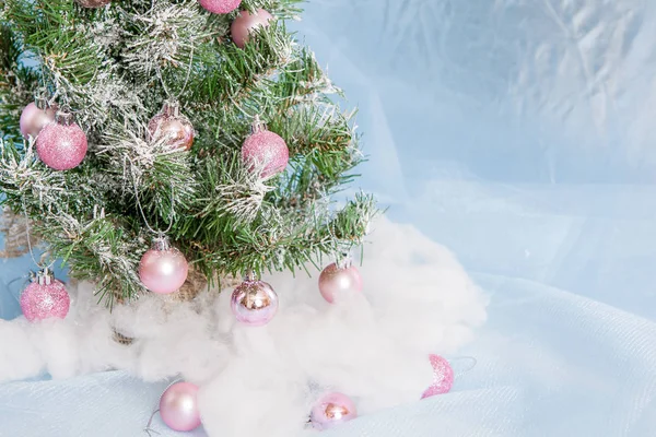 Albero di Natale decorato. — Foto Stock