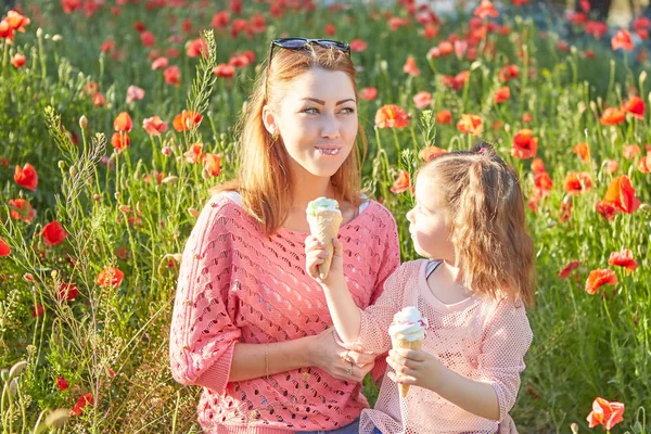 Happy Playful family, mother and daughter.