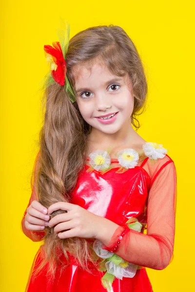 Bella bambina felice — Foto Stock