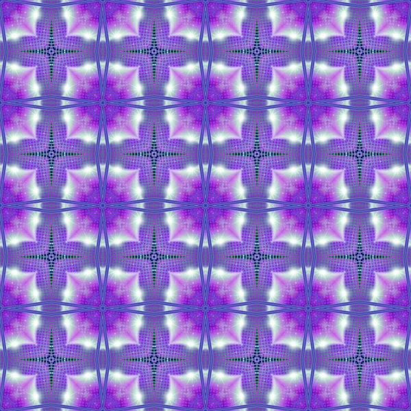 Motivo Geometrico Decorativo Astroniras Colore Viola — Foto Stock