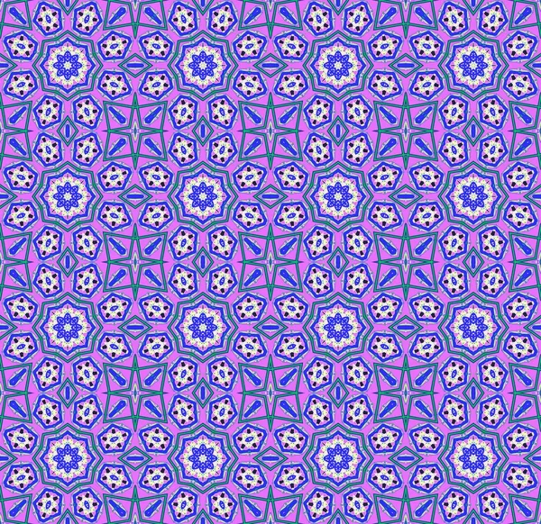Seamless Geometric Pattern Purple Colors — Stock Photo, Image