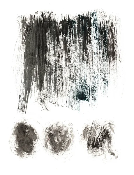 Fekete szürke készlet elvont akvarell makró textúra háttér. Színes kézzel készített technika akvarell. — Stock Fotó