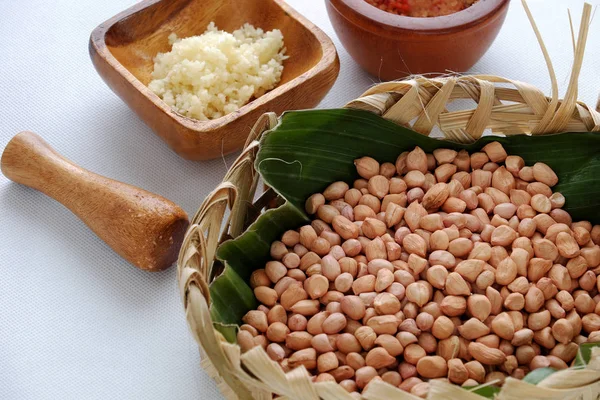 Vietnamese snack food, roasted peanut — Stock Photo, Image