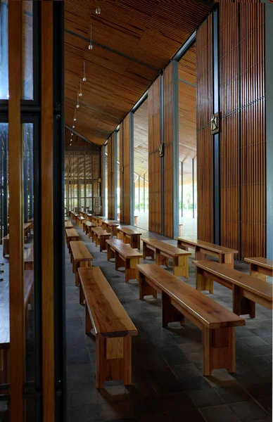 Ka don Kirche, umweltfreundliche Architektur — Stockfoto