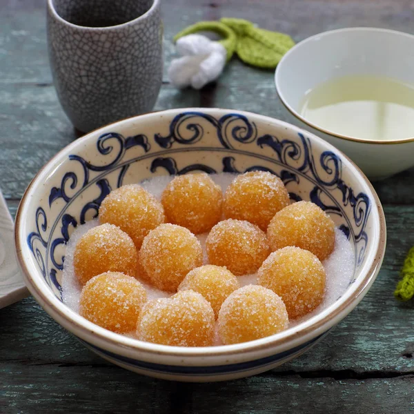 Comida dulce para tet, mermelada de piña —  Fotos de Stock