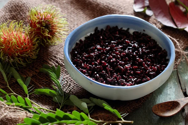 com ruou, fermente yapışkan pirinç