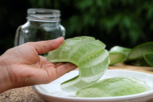 Gel di aloe vera — Foto Stock