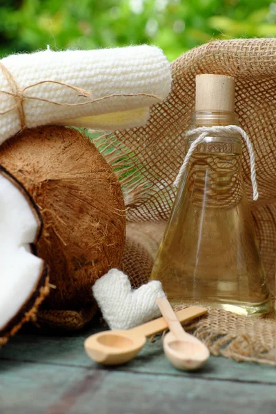 Coconut Oil Jar — Stockfoto