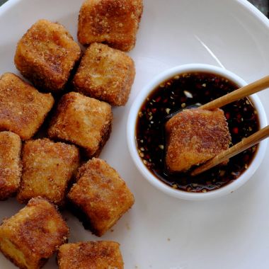 Vejetaryen Gıda, Kızarmış tofu 