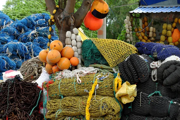 Attrezzatura da pesca per la pesca — Foto Stock