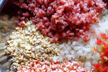 moon pasta için hammadde