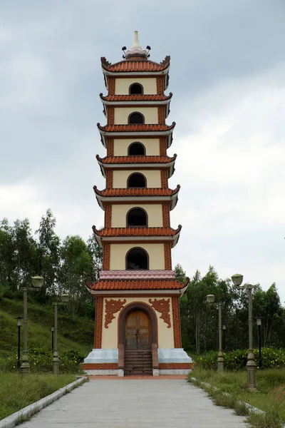 Historické místo na vrcholu hory — Stock fotografie