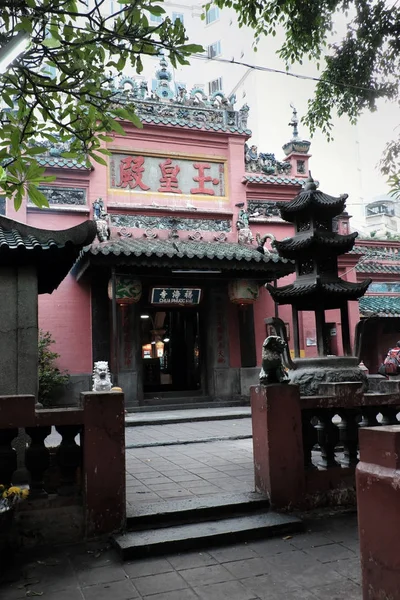 Chi Minh City Viet Nam Dec 2017 Ancient Temple Chinese — Stock Photo, Image