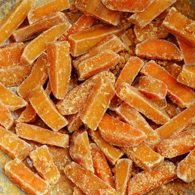 Vietnam geleneksel Tet bayramı yemekleri, ev yapımı sarı ekşi