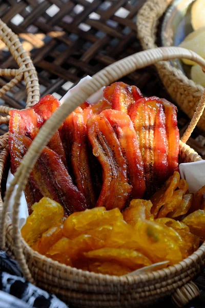 Vietnamský tradiční jídlo tet, ovoce sladká marmeláda z kumquat, b — Stock fotografie