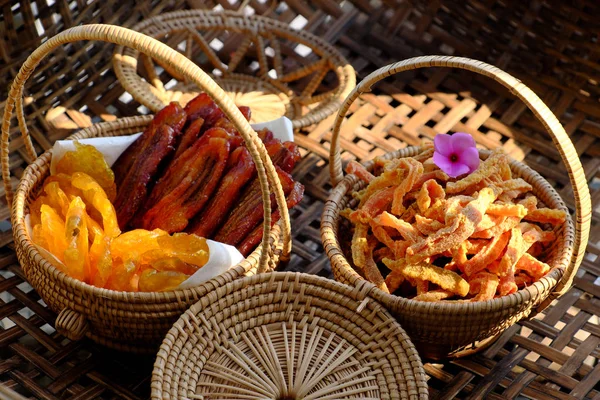 Vietnamské tradiční jídlo tet dovolená, ovoce a zelenina sw — Stock fotografie