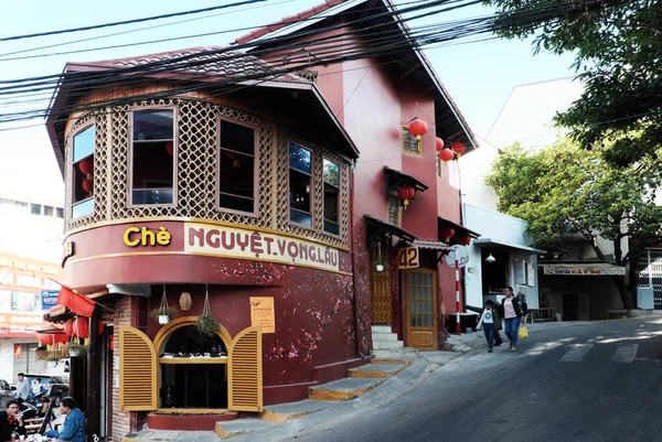 Lat Vietnam Ene 2020 Increíble Arquitectura Vintage Restaurante Sopa Dulce —  Fotos de Stock