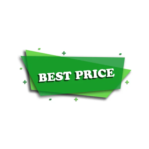 Best Price Promotion Label Advertisement — Stock Photo, Image