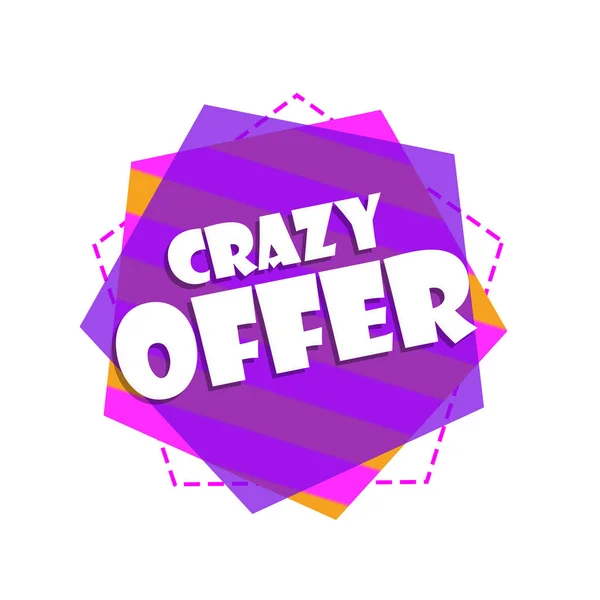 Cyazy Offer Promotion Label Advertisement — Stock Photo, Image