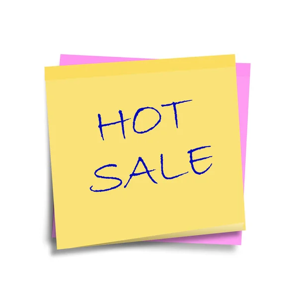 Hot Sale Promotion Label Advertisement — Stock Photo, Image