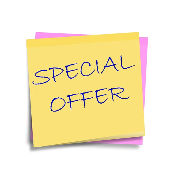 Special Offer Promotion Label Advertisement — 스톡 사진