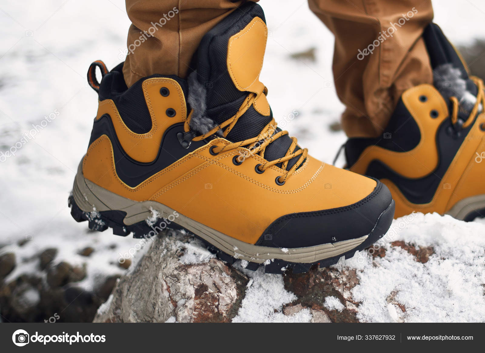 snow trekking shoes
