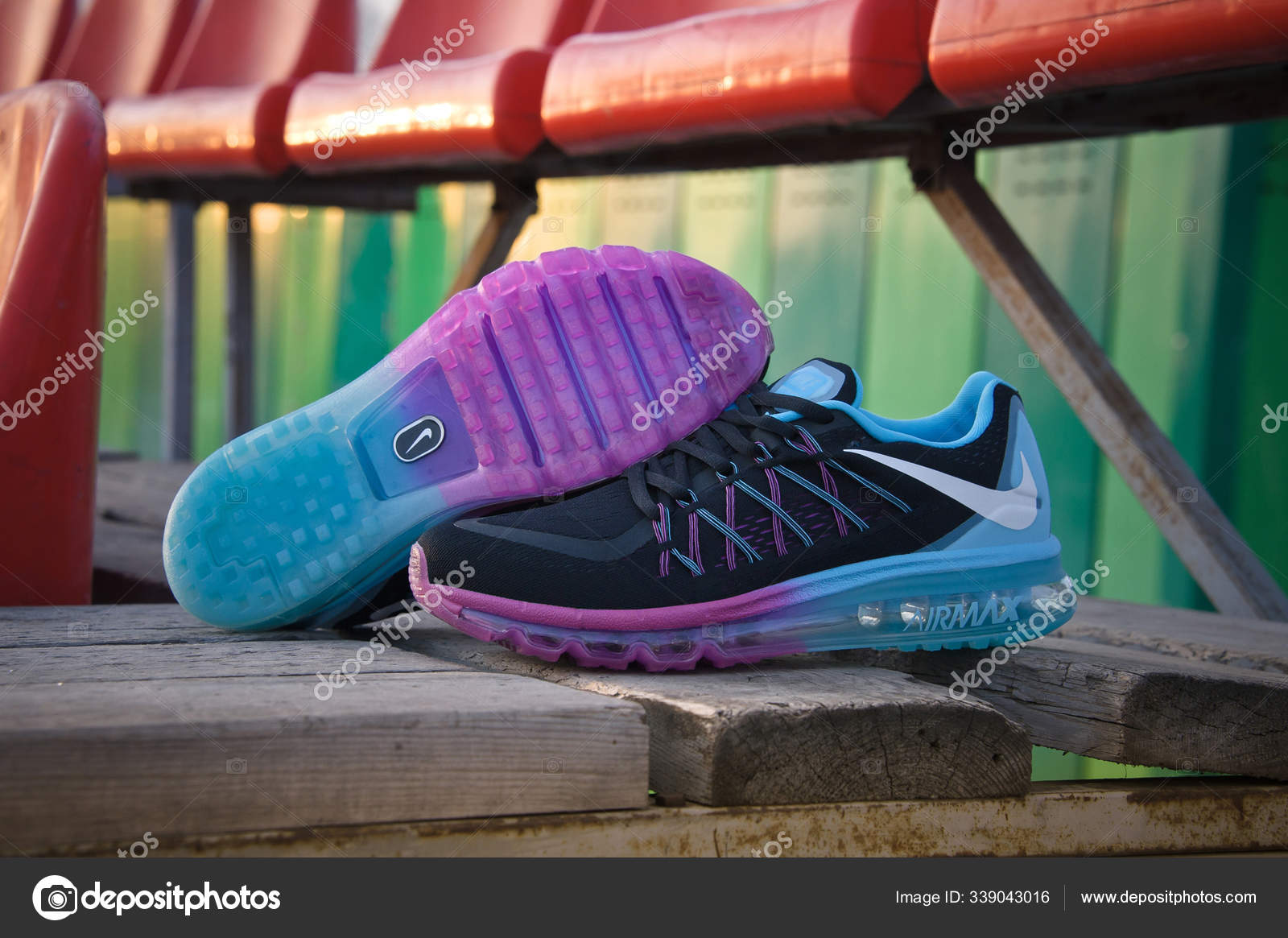 colorful nike trainers
