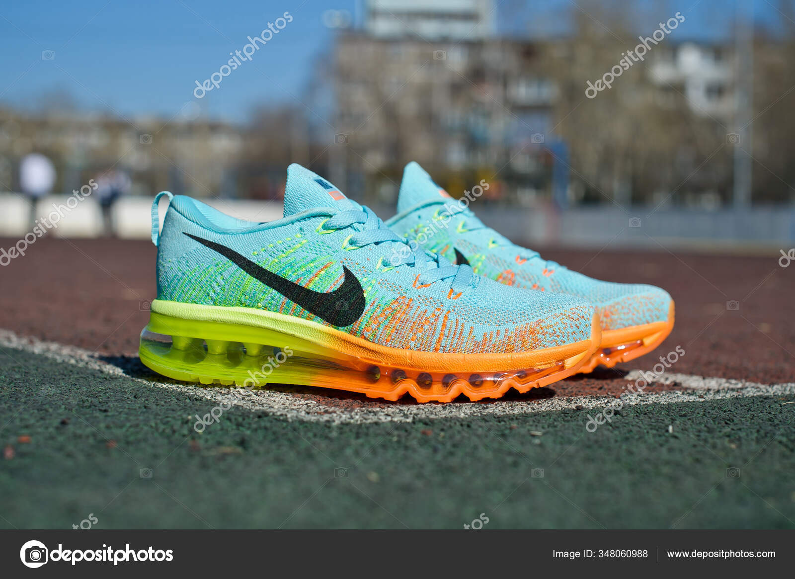 colorful nike trainers