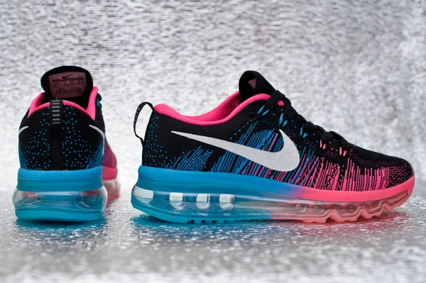 Nike Flyknit Air Max Koşu Ayakkabıları Spor Ayakkabıları Spor Ayakkabıları — Stok fotoğraf